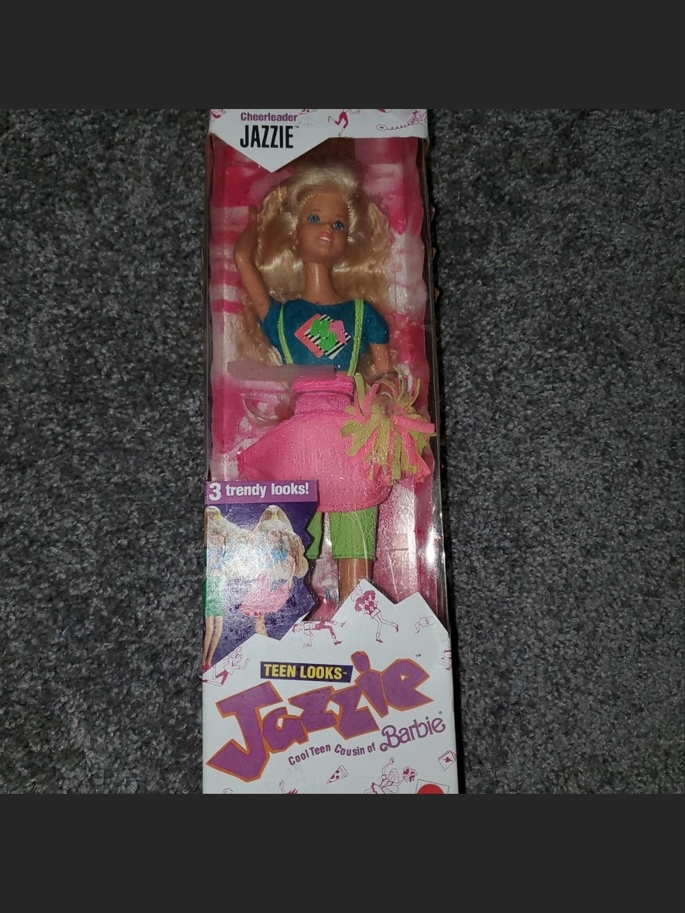 Vintage Mattel 1988 Jazzie Cheerleader Barbie Doll